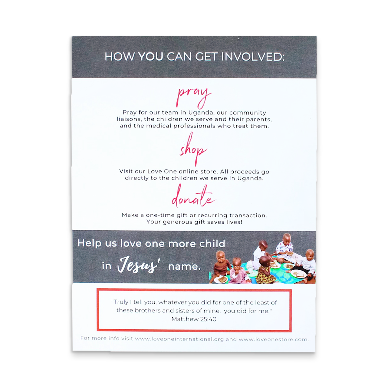 Information Card