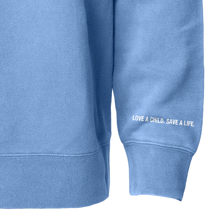 Sky Blue Crew Sweatshirt