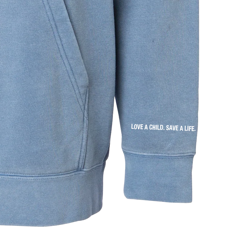 Slate Blue Hoodie