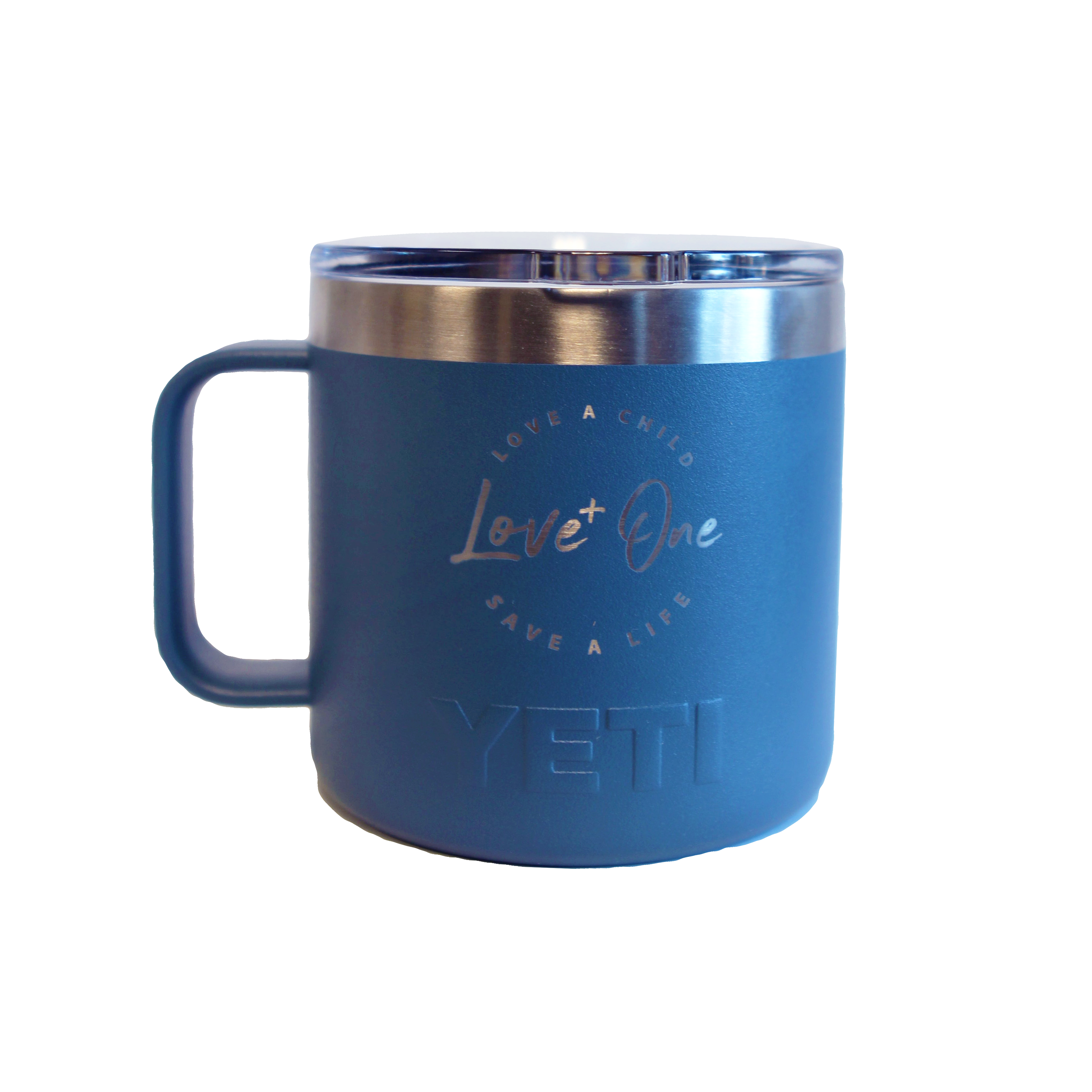 Yeti Rambler 14 oz Mug Nordic Blue – Love One Store
