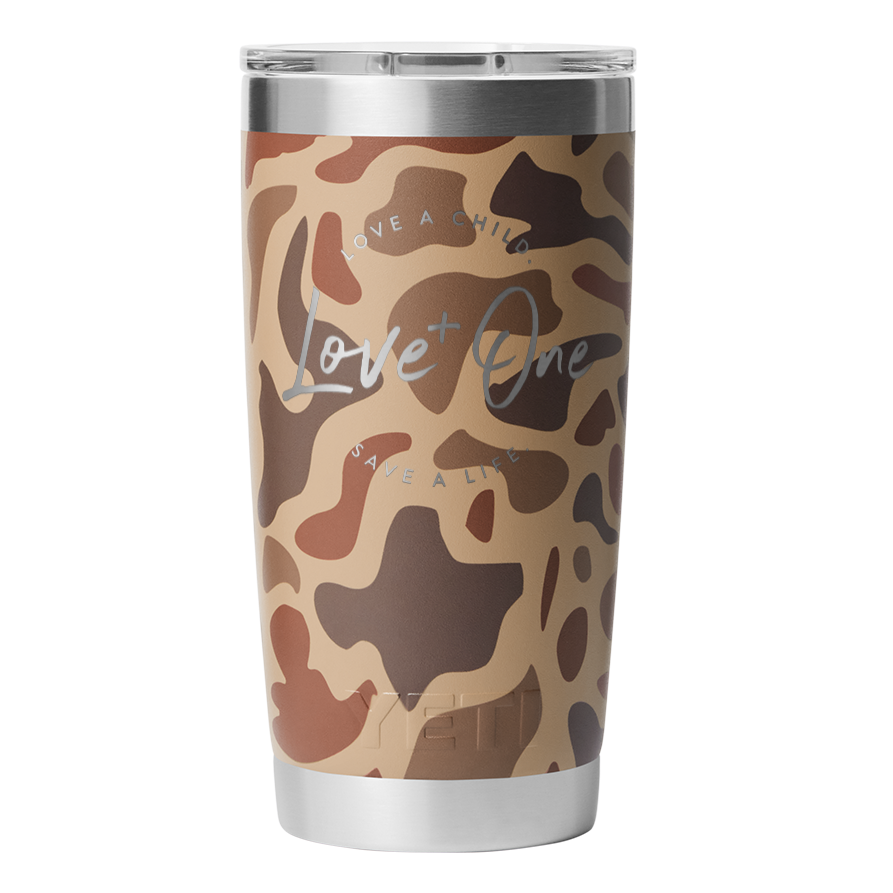 Yeti Rambler 20 oz Tumbler Camo