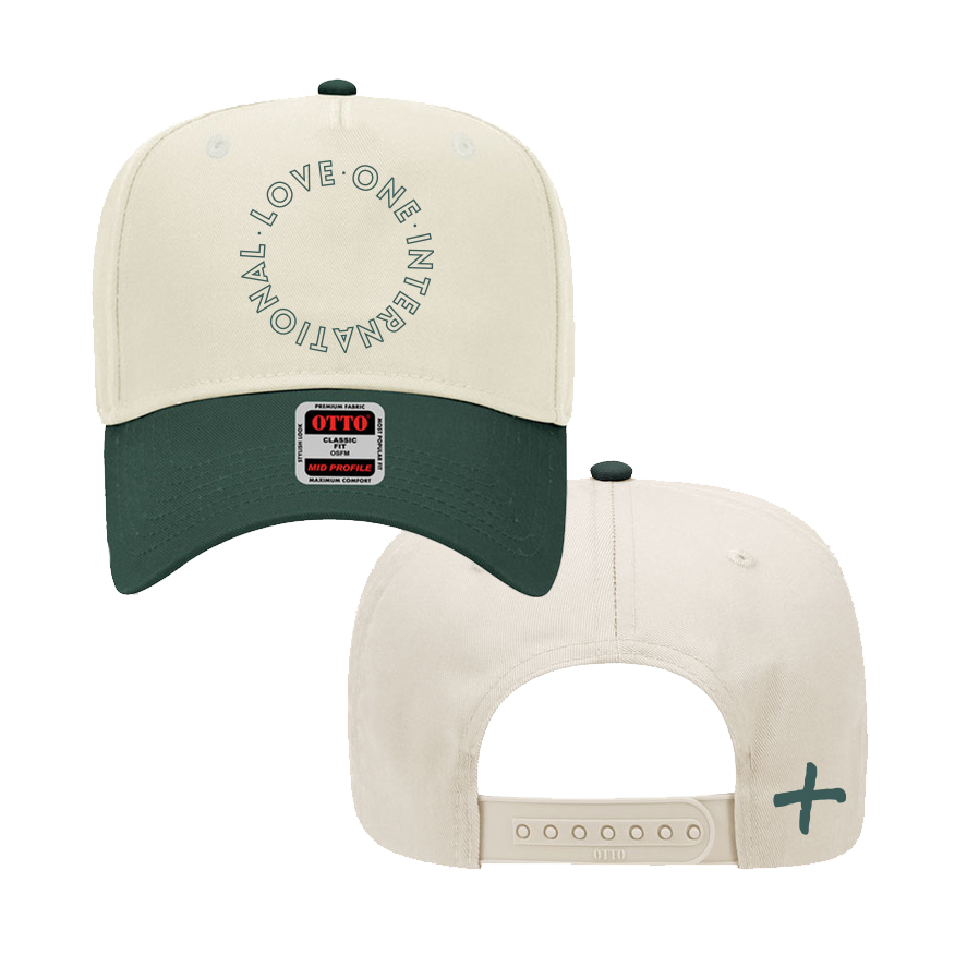 Embroidered Circle Hat