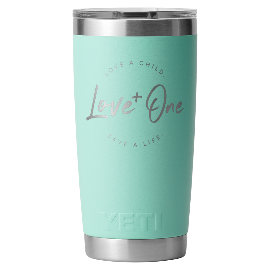 Yeti Rambler 20 oz Tumbler Seafoam
