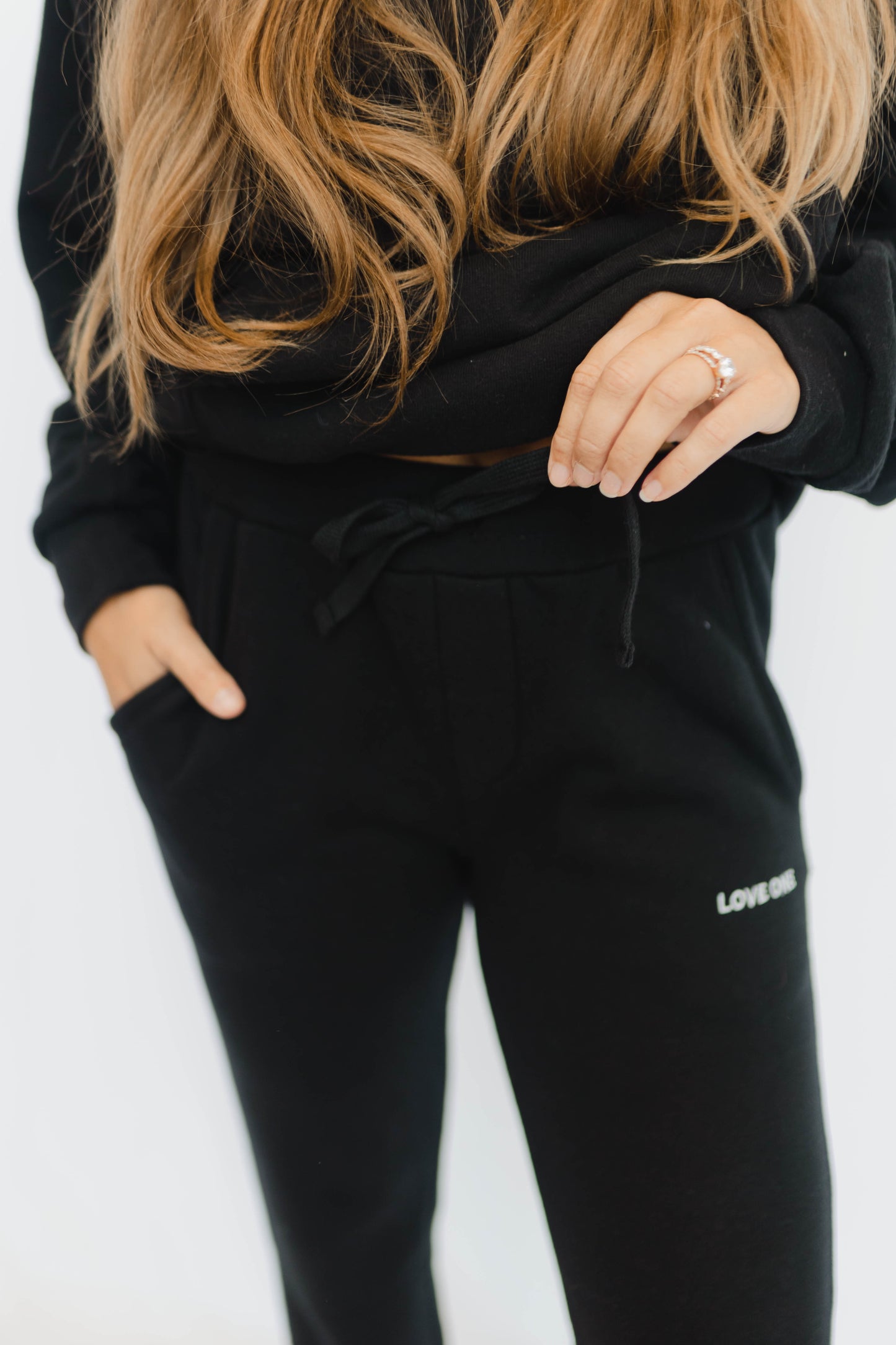 Tribe Kelley Black Drawstring Joggers