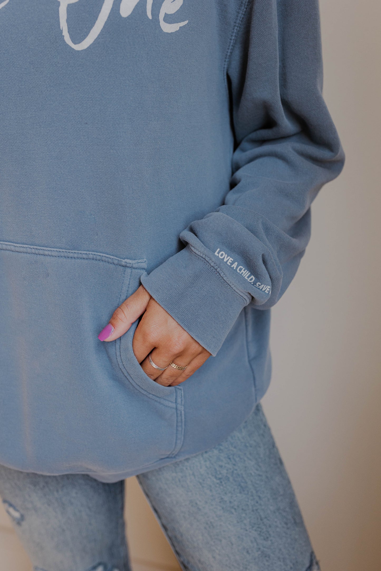 Slate Blue Hoodie