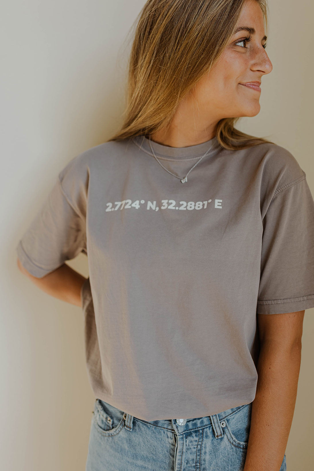 Coordinates Tee in Cinder