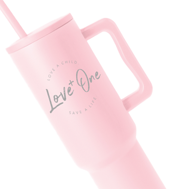 40 oz Trek Tumbler - Blush Pink