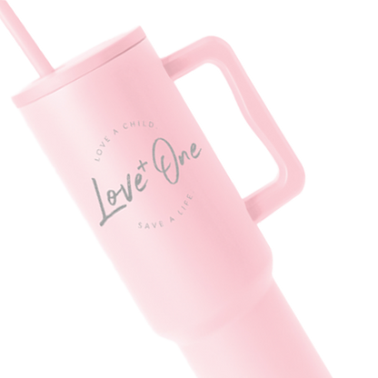 40 oz Trek Tumbler - Blush Pink