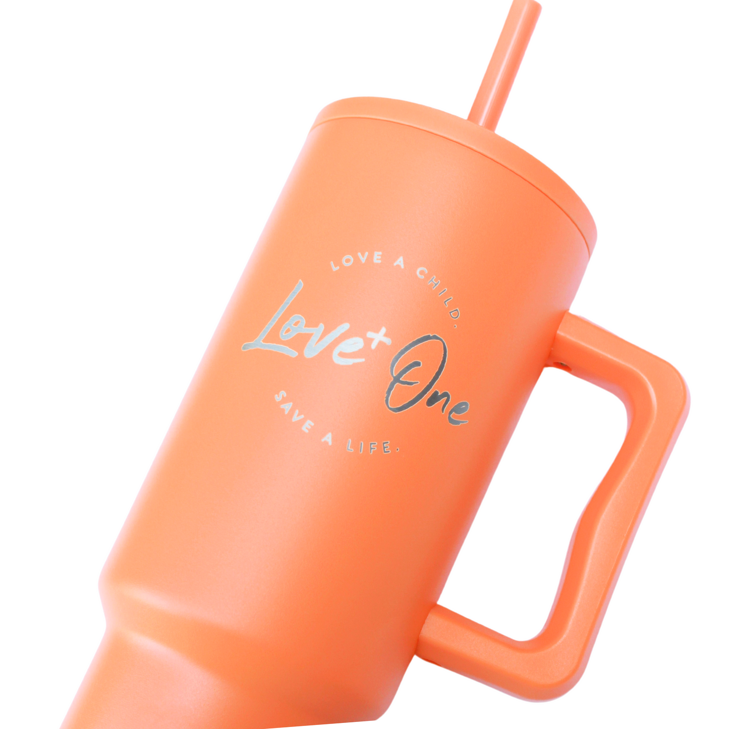 40 oz Trek Tumbler - Apricot