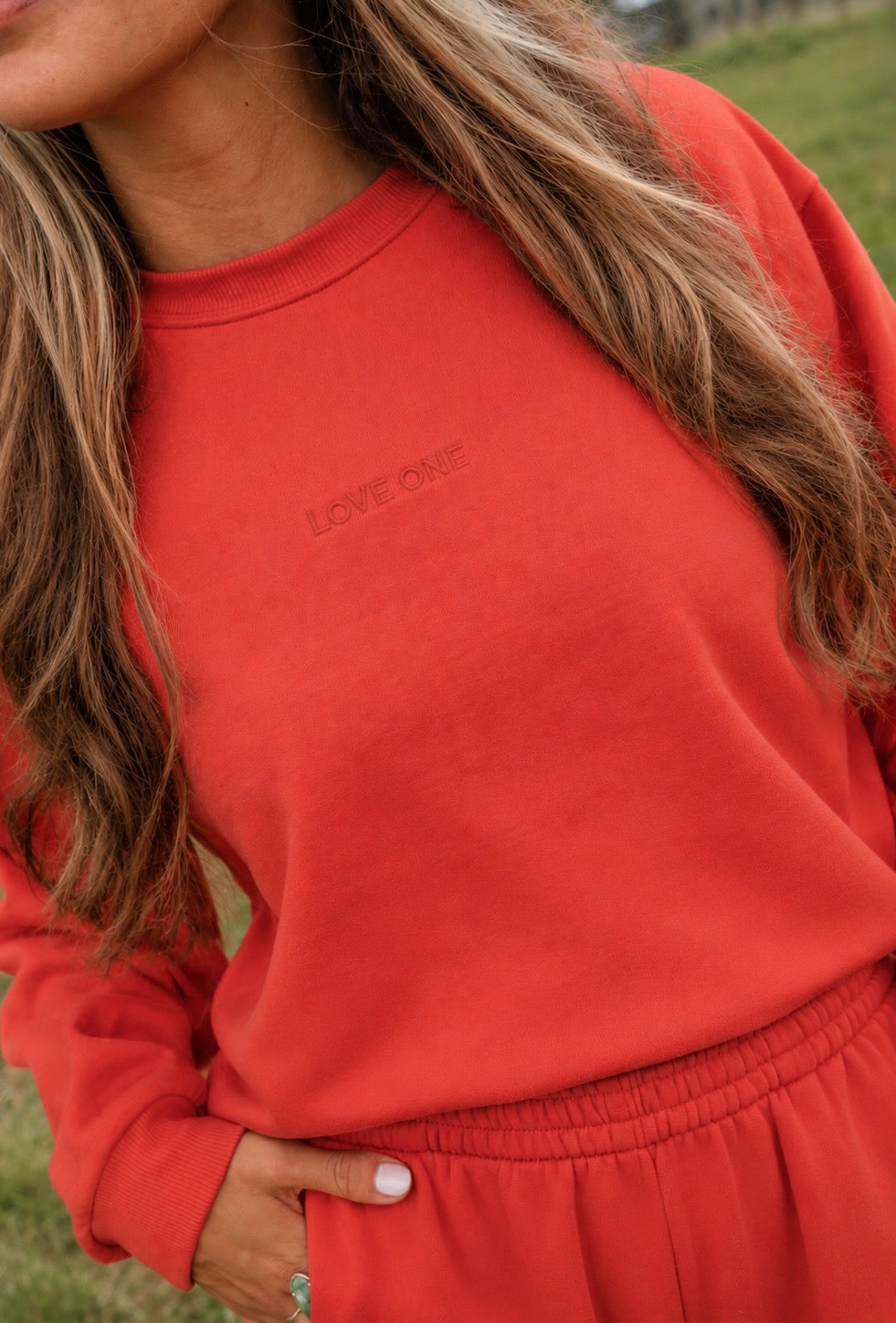Butter Crewneck - Poppy