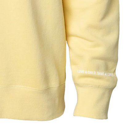 Sunshine Yellow Crew Sweatshirt