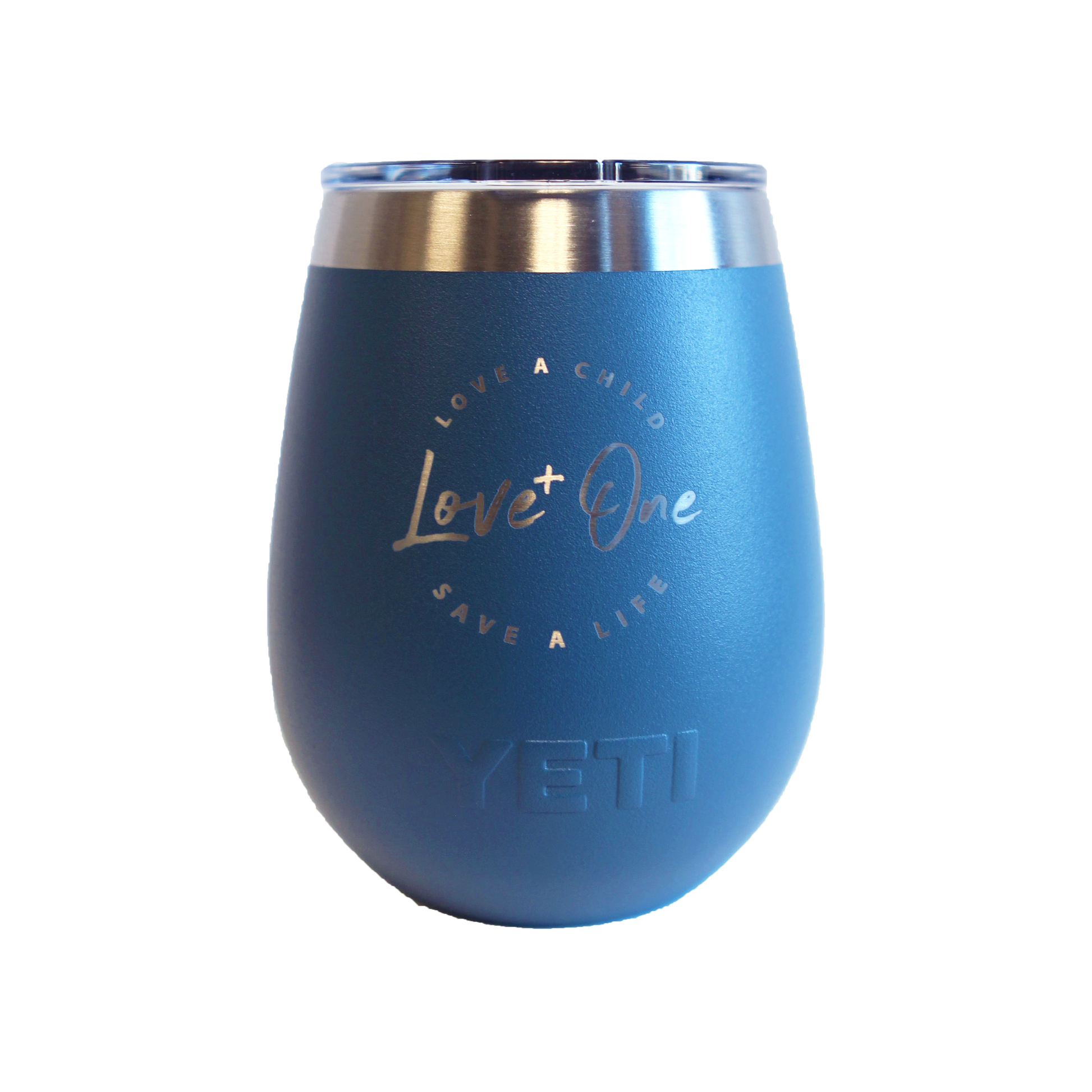 Yeti Rambler 10 oz Wine Tumbler Nordic Blue – Love One Store