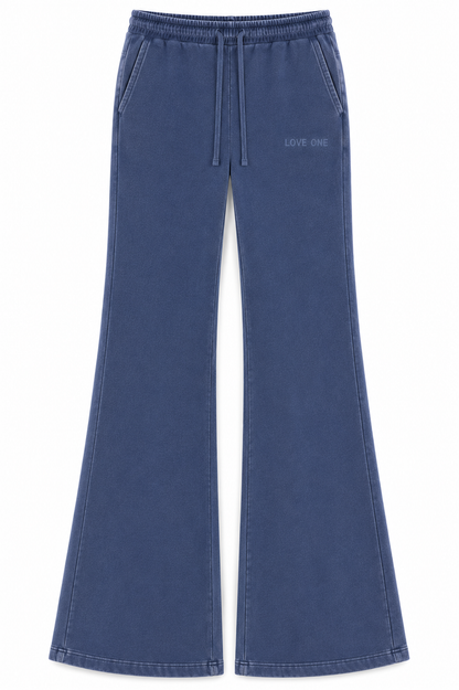 Butter Wide Leg Pants - Navy