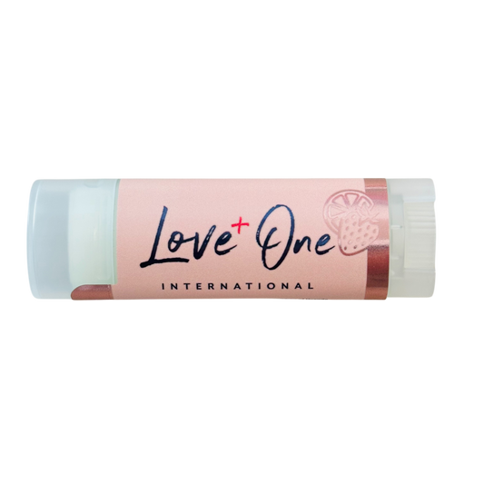 Organic Strawberry Grapefruit Lip Balm