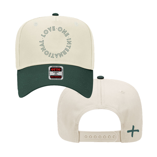 Embroidered Circle Hat