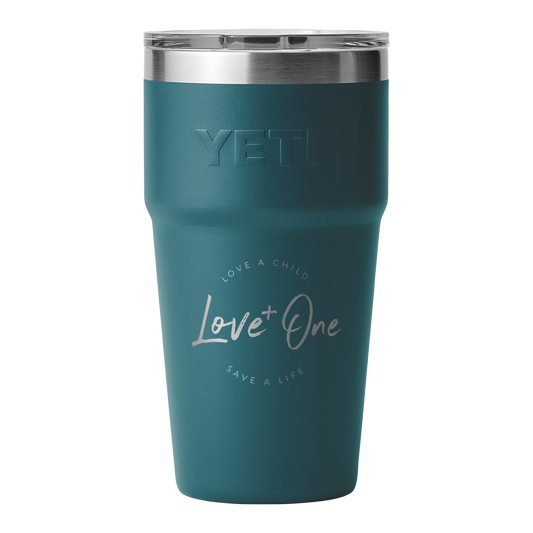 Yeti Rambler 20 oz Stackable Cup Agave Teal