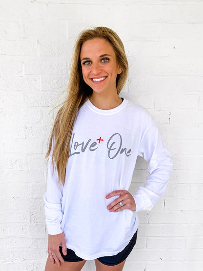 Comfort Colors Long Sleeve White
